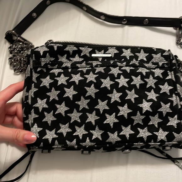 Silver star Rebecca Minkoff M.A.c purse - Picture 5 of 7